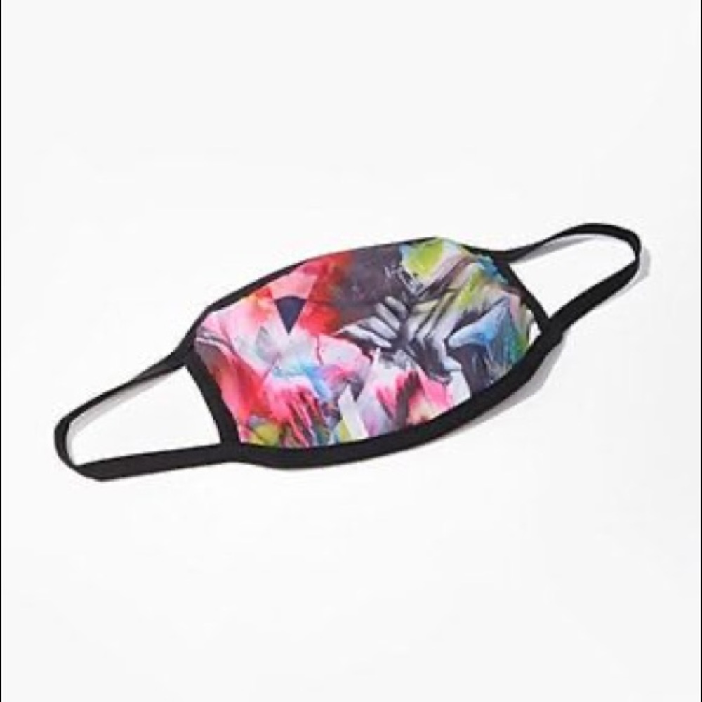 Cute Abstract Face Mask (NWOT) - Picture 1 of 2